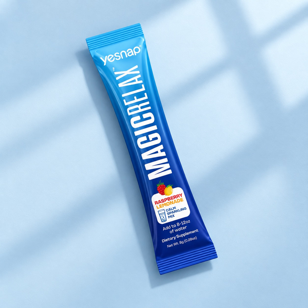 One individual Yesnap Magnesium 8g packet