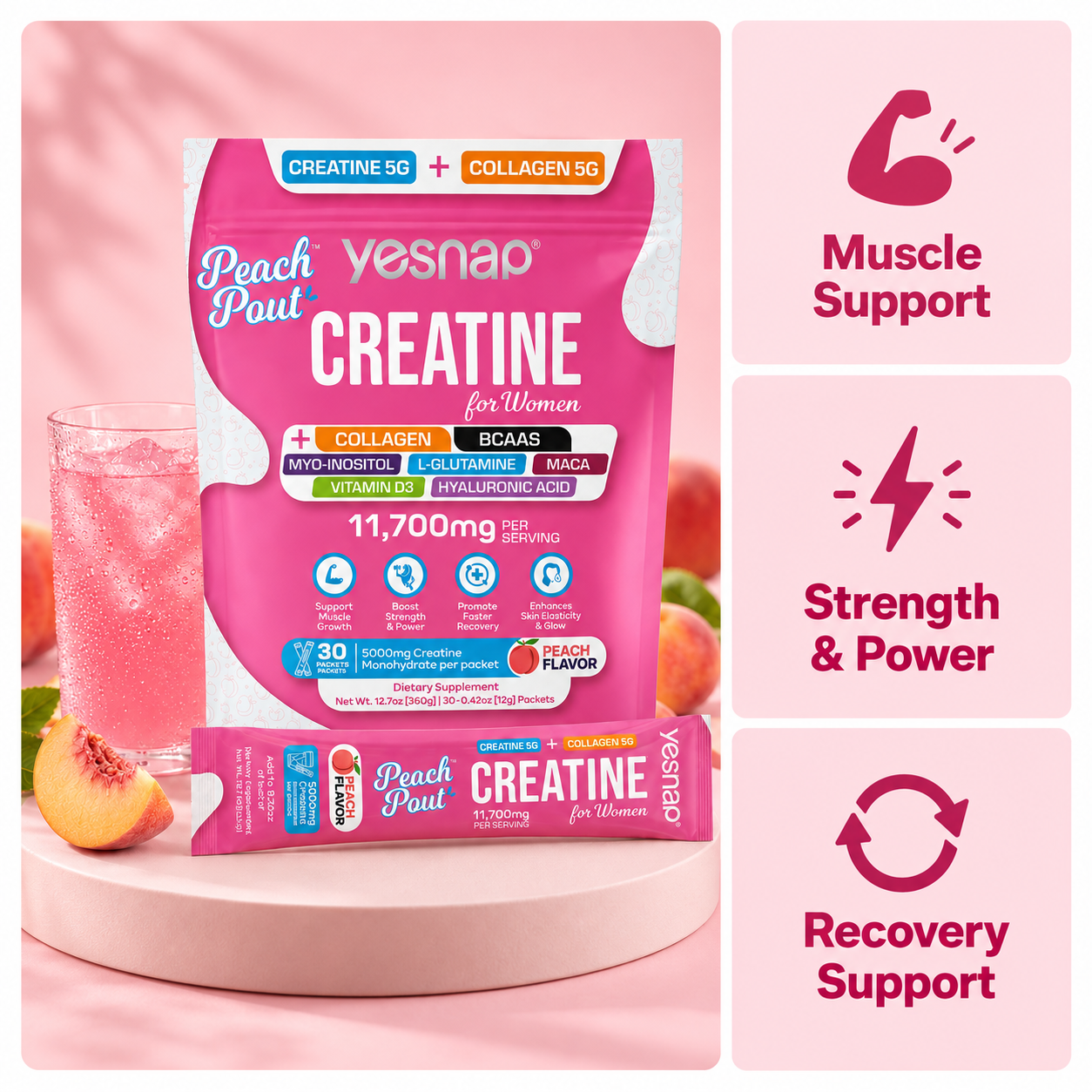 Peach Pout Creatine — image 1